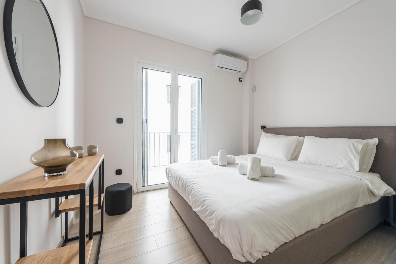 Petraki 1bdr With Balcony 1 Min From Ermou Str Apartment *