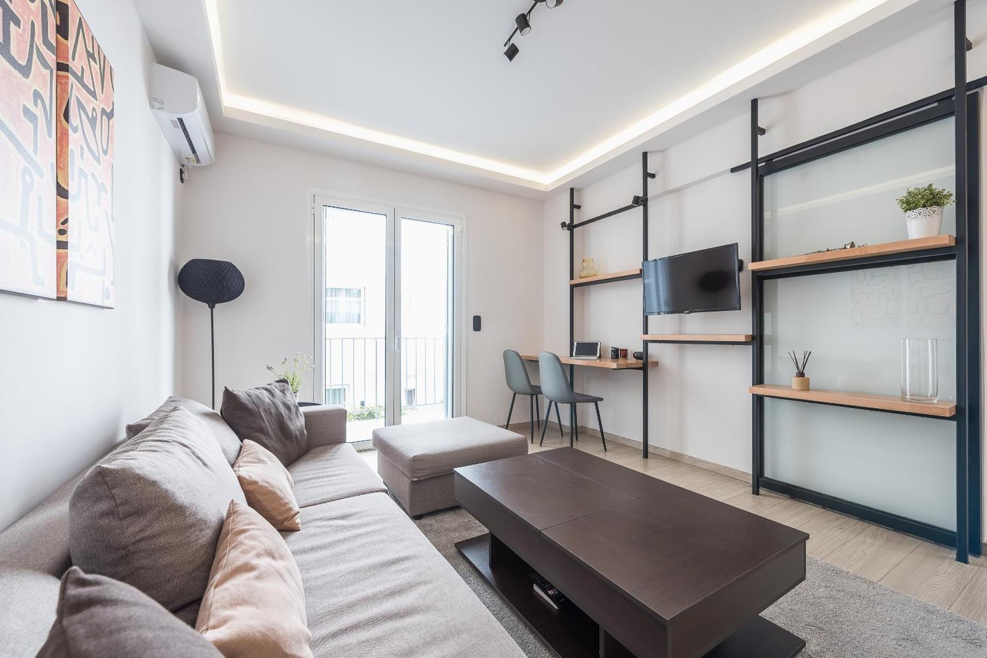 Appartement Petraki 1bdr With Balcony 1 Min From Ermou Str Athene